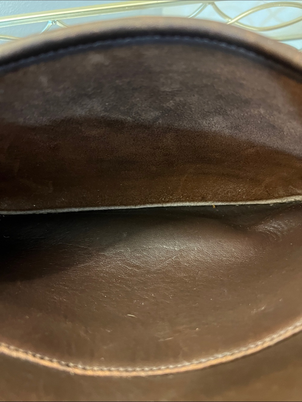 Vintage COACH City Bag 9790 Brown Leather Turnlock Crossbody w/Dust Bag & Charm - Picture 10 of 16
